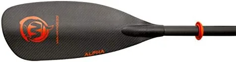 wilderness systems alpha angler carbon kayak fishing paddle carbon fiber blade adjustable carbon fiber shaft 240 260cm black