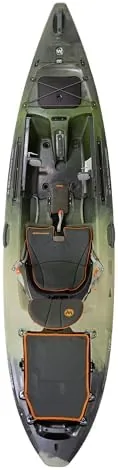 wilderness systems tarpon 105 sit on top fishing kayak premium angler kayak adjustable premium seat 106 ft mesa camo