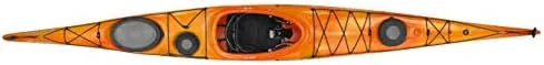 wilderness systems tempest 165 sit inside touring kayak adjustable skeg phase 3 air pro seating 16 6 mango