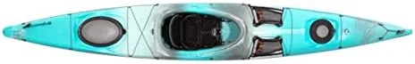 wilderness systems tsunami 145 sit inside touring kayak durable multiple storage options 146 ft breeze blue